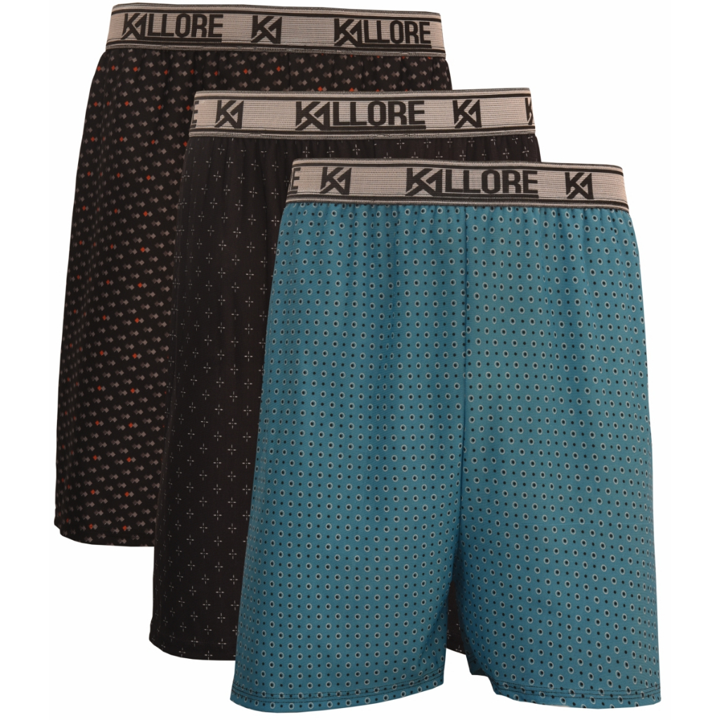 Kit 03 Cuecas Samba Canção Cueca Masculina Kallore Cós
