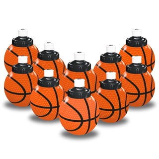 Kit 10 Squeezes Formato Bola de Basquete Nba Lembrancinha 300ml Aniversario em Oferta na Shopee