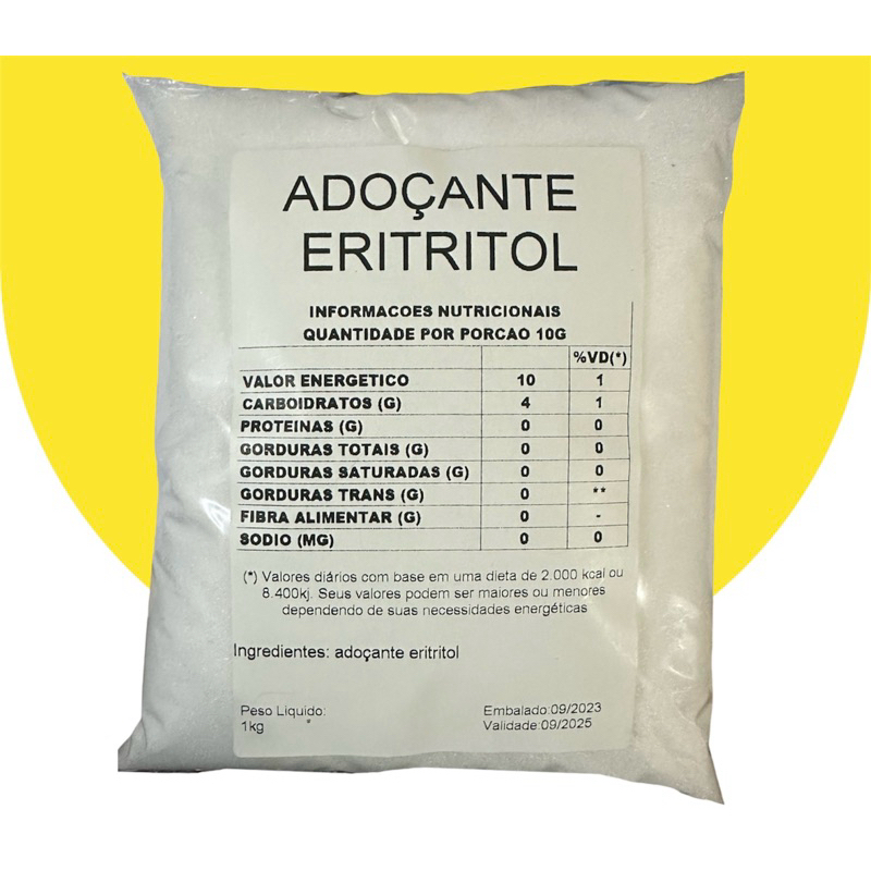 Adoçante Eritritol 1kg