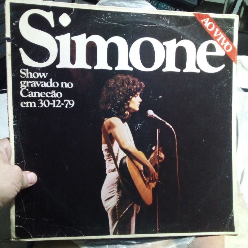 Disco Vinil Simone com 3lps