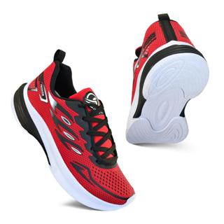 Tenis Masculino Escolar Academia Original FREEDOM Corrida Caminhada Lançamento VERMELHO e PRETO em Oferta na Shopee