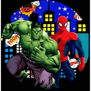 Capa de painel 1,50 Homem-Aranha e Hulk em Oferta na Shopee