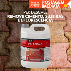 Pek Descale 5l Limpa Cimento Sujeira E Eflorescência