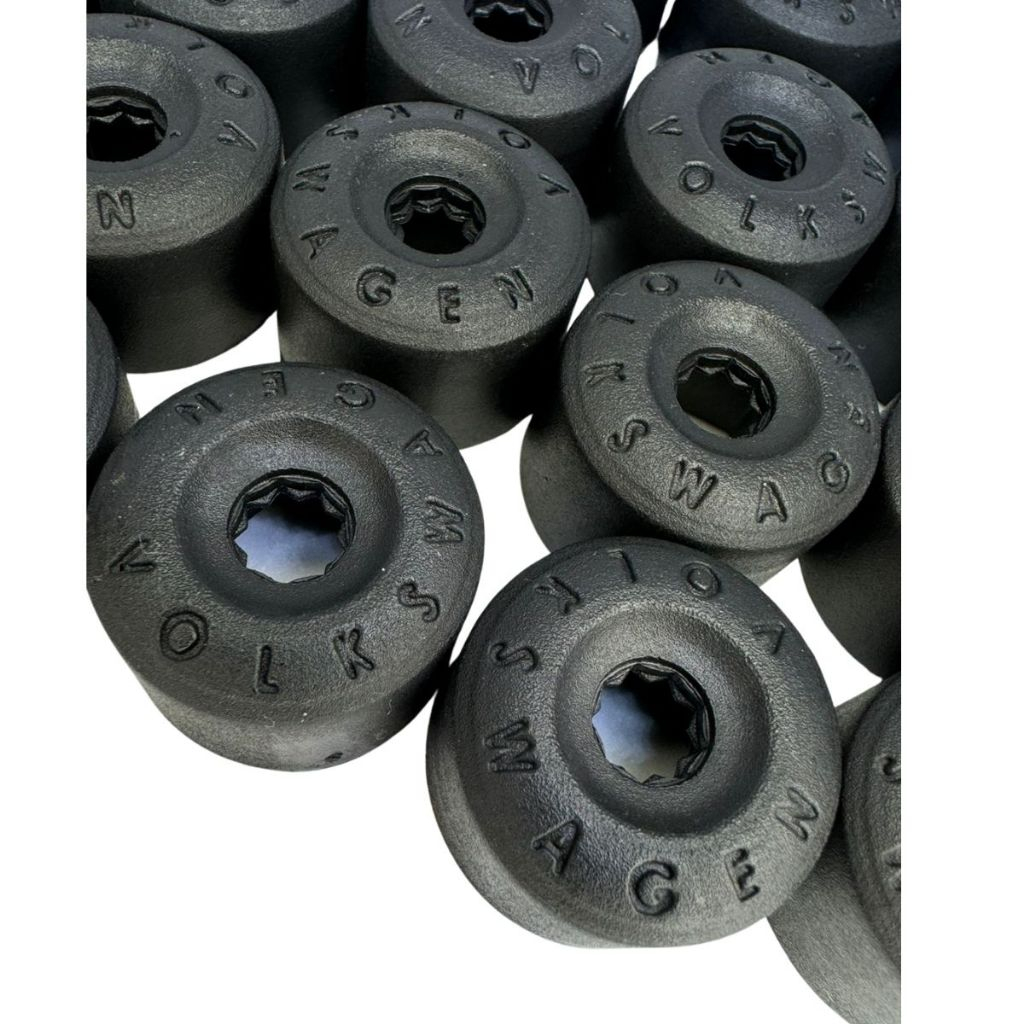 Kit 20 Capa de Parafuso 17"  da Roda Golf Gol Polo Fox Jetta Bora Virtus Tiguan Nivus em Oferta na Shopee
