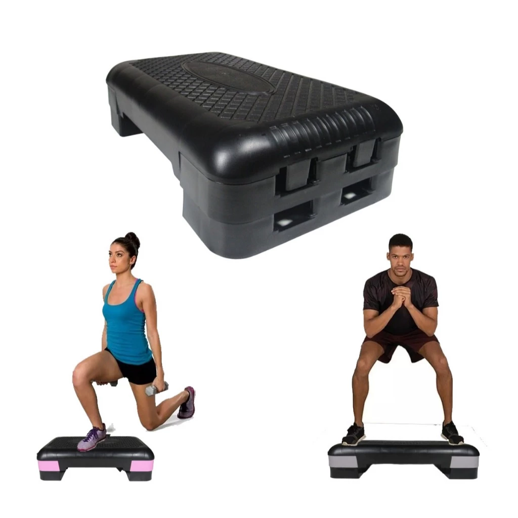 Step Polietileno Altura Ajustável Academia Exercícios Fit — imagem 1