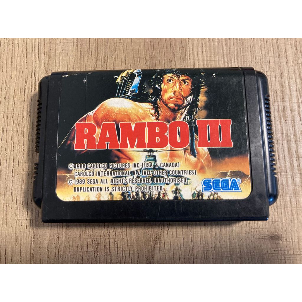 Rambo 3 - Mega Drive  JP ( USADO )