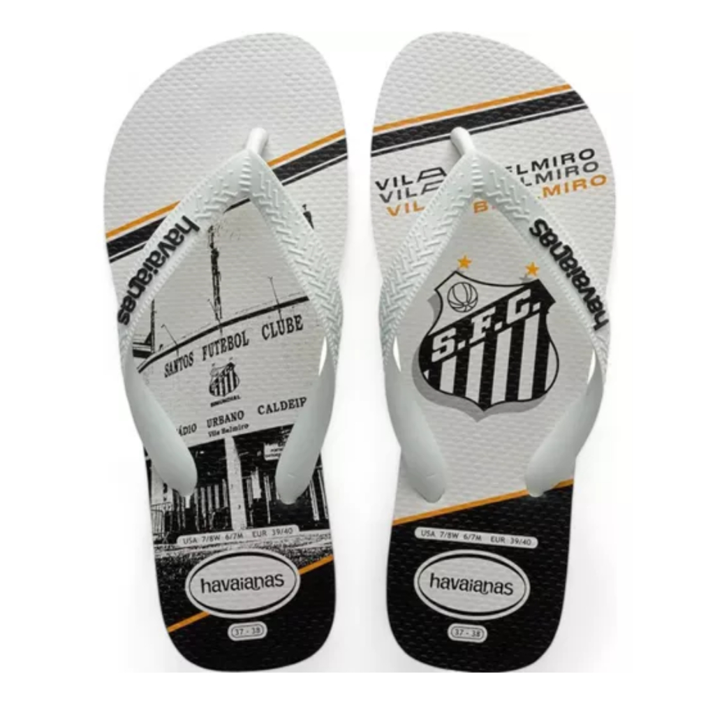 Chinelo Havaianas Top Times Santos - Produto Original