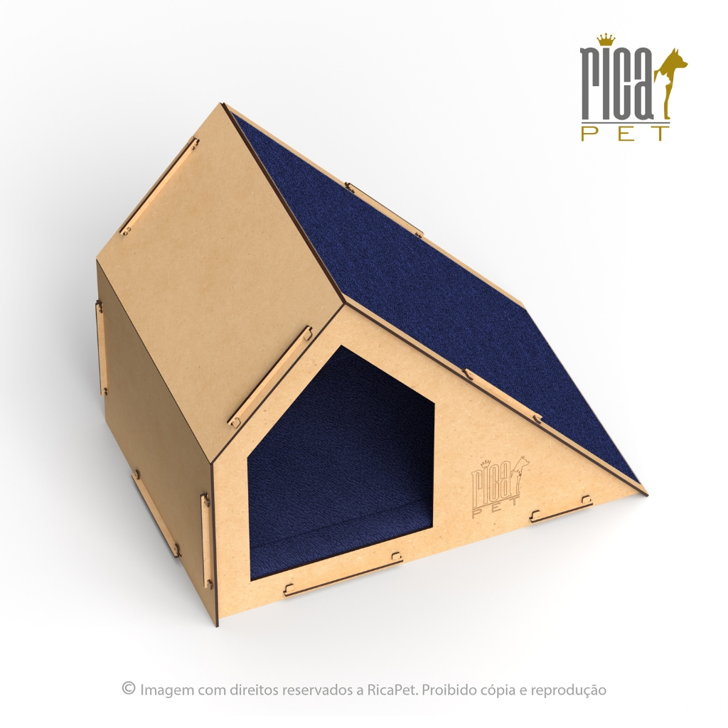 Casinha Gato Tóca Rampa Casa Caminha Pet Arranhador Luxo Ricapet