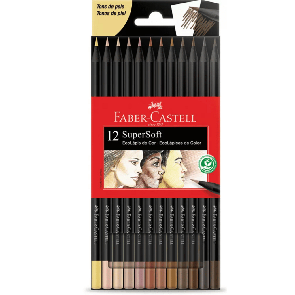 Lápis de Cor Super Soft Tons de Pele: Onde Comprar | BuscaProdutos