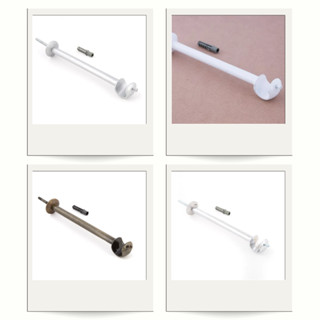 KIT PAR Suporte De Cortina 19mm alongado 15cm Decorações de casa em Oferta na Shopee