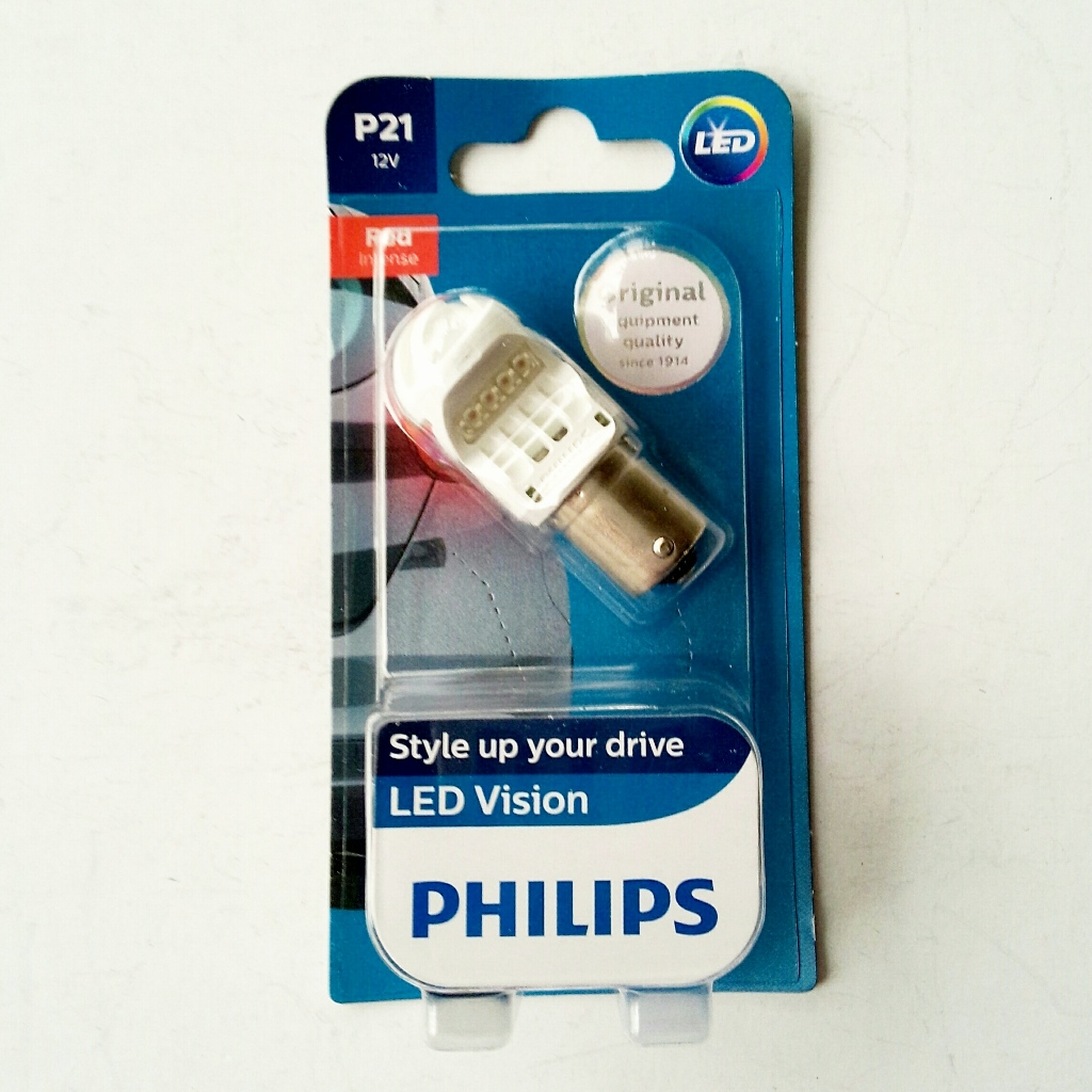 Lampada Led Red Vision 1 Polo P21 Original Philips (par)