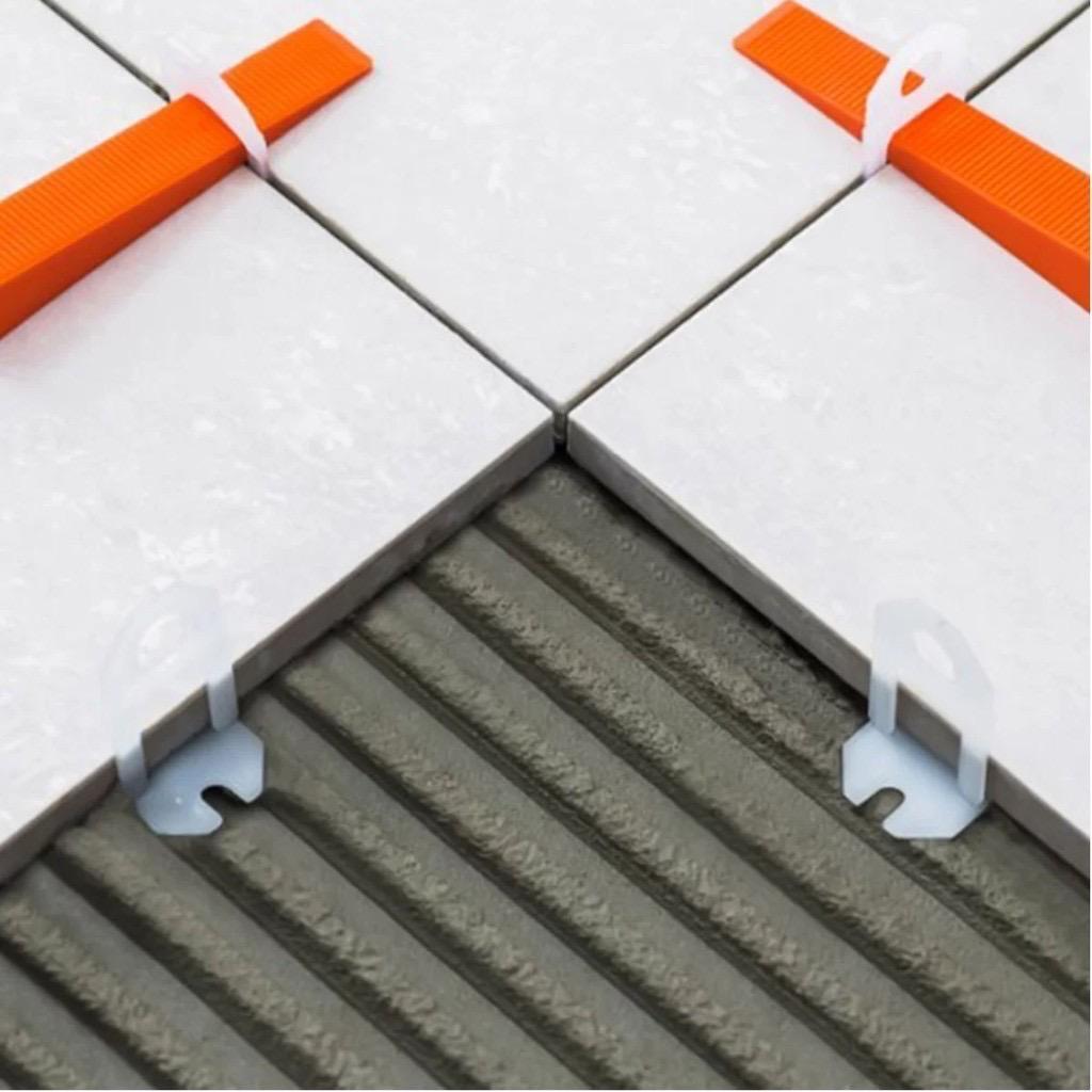 200 Espaçador + 60 Cunhas para Piso Porcelanato Tipo Cortag em Oferta na Shopee