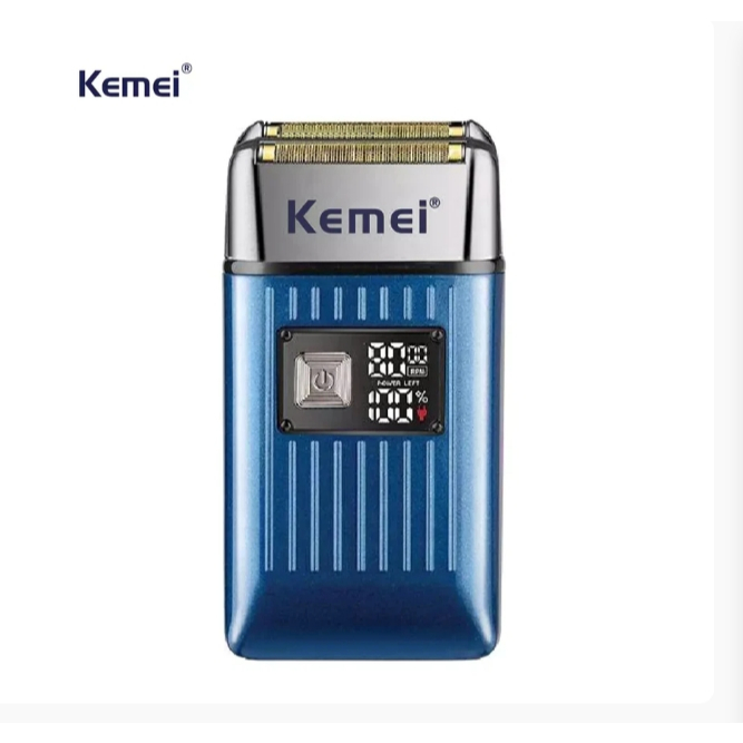 Barbeador Elétrico a Prova D'água IPX5 8.000 RPM KEMEI KM -1112  Bivolt 110v 220v Sem Fio Portátil em Oferta na Shopee