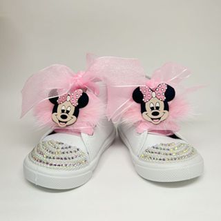 Tênis Personalizado minnie rosa em Oferta na Shopee