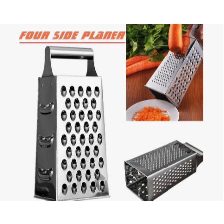 Ralador 4 Faces aço Inox Fatiador Legumes Queijos Cozinha 23cm COSINHA RALA LEGUME FRUTA OFERTA