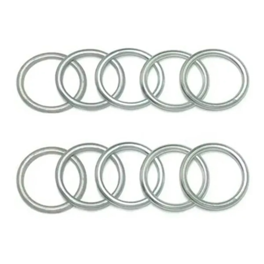 Kit C/ 10 Aneis Vedação Escape Ybr Factor Xre Bros Cg Titan 125 150 160 Kit 10 Anel Escap 10947E em Oferta na Shopee