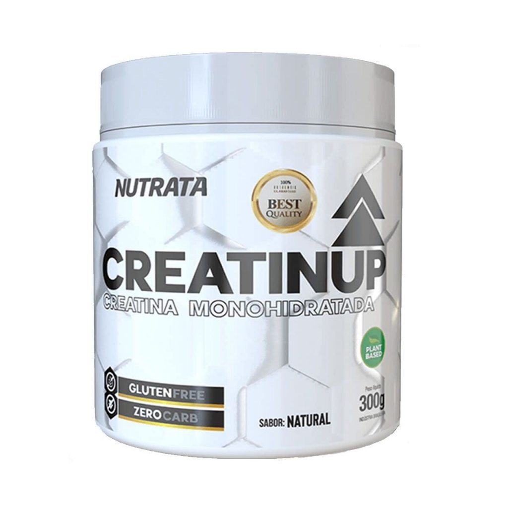 CREATINA CREATIN UP 300G - NUTRATA GANHAR FORCA E GANHAR MASSA