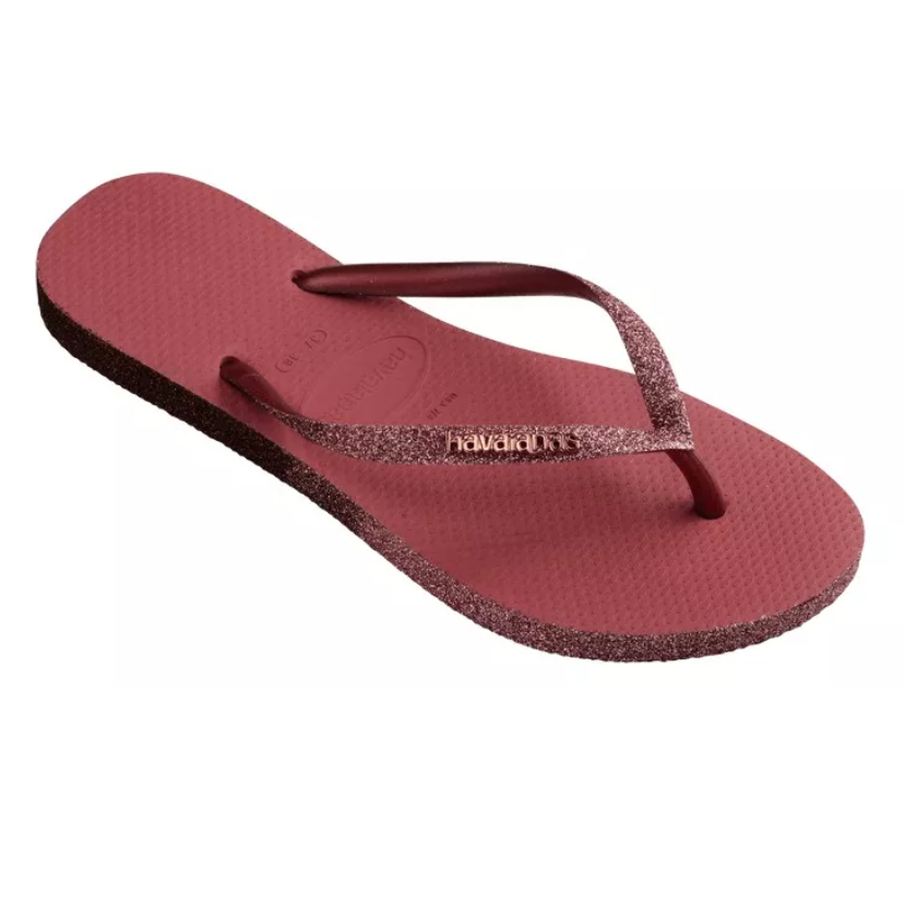 Chinelo Havaianas Slim Sparkle Me Areia
