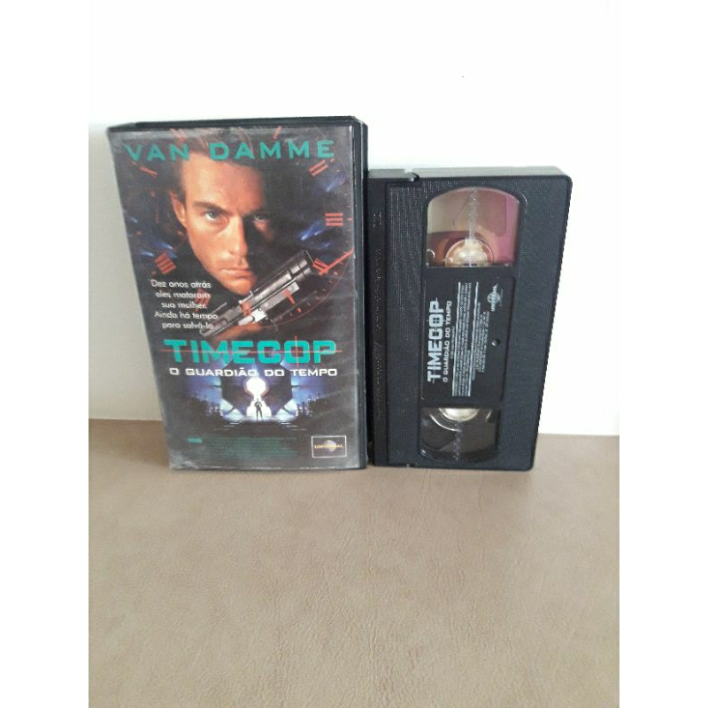 Fita Vhs Original Timecop O Guardião do Tempo - Van Damme