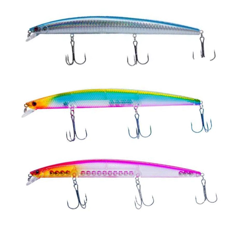 Isca Artificial Tipo Sea Minnow Gripen 19cm 30g Arremesso Deyu