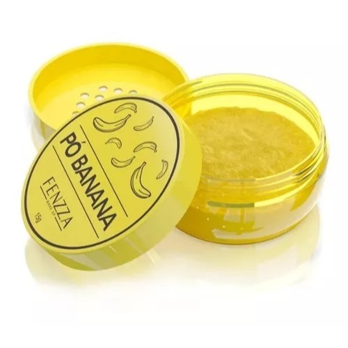 Pó Banana Fixador Translucido Facial Finalizador--(1 UNIDADE)