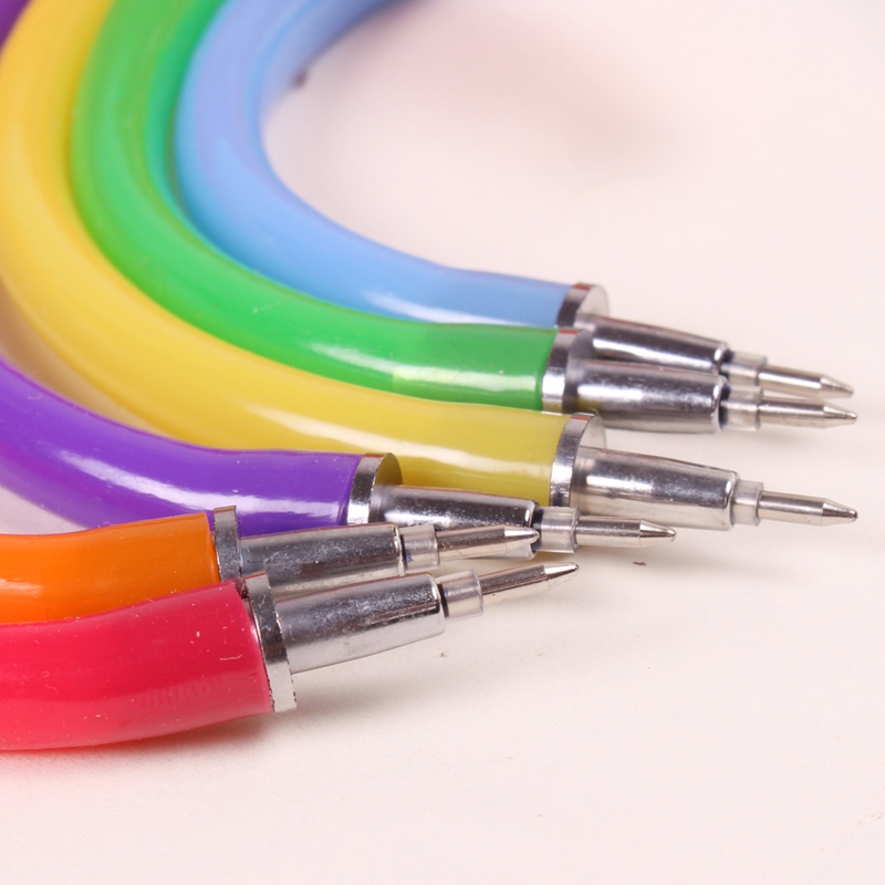 Caneta Gel circular Formato de Pulseira Colorida | Acessório Bracelete | Aesthetic(lolibiju) em Oferta na Shopee