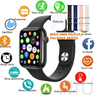 2026 Novo  watch 10 pro max Relógio à prova d'água inteligenteBluetooth Call Heart Rate Smartwatch em Oferta na Shopee