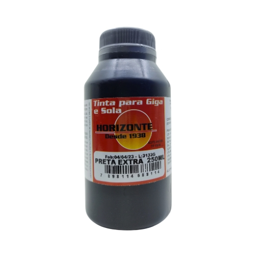 Tinta para giga e sola de couro 250ml Horizonte graxa liquida, renovador em Oferta na Shopee