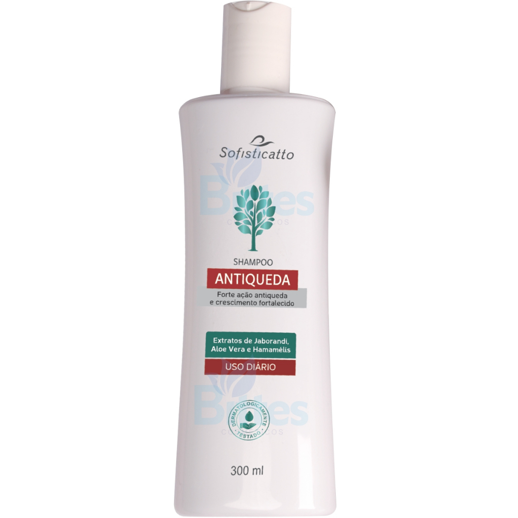 SHAMPOO ANTIQUEDA SOFISTICATTO COSMÉTICOS FORÇA E CRESCIMENTO USO DIÁRIO