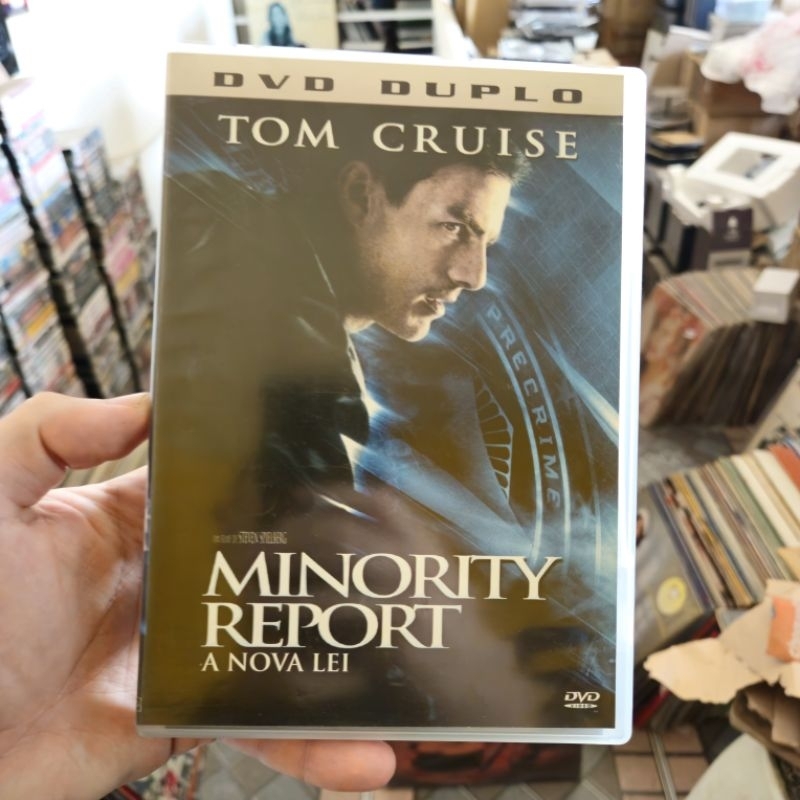 DVD Minority Report - Tom Cruise (Duplo, com encarte interno)