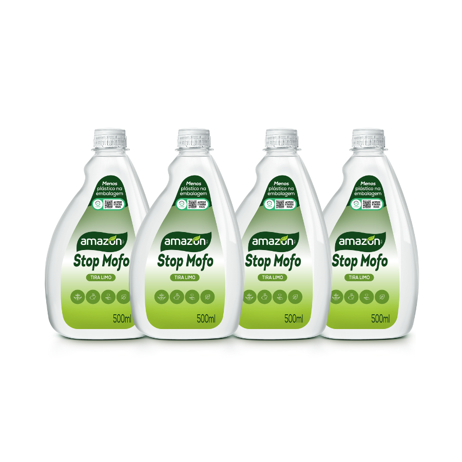 Kit 4 Tira Mofo Amazon - 500ML - Home & Living