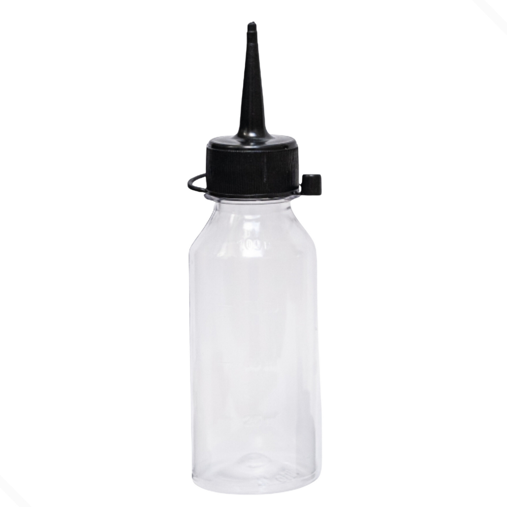 10 frascos 100ml com bico f0100b28