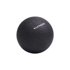 BOLA DE LACROSSE YOGA PILARES 6x6CM RELAX PRETO