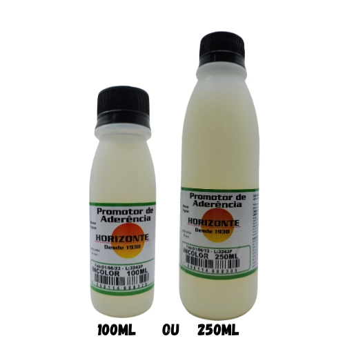 Promotor de aderência Horizonte pintura de plásticos, couros, borrachas em Oferta na Shopee