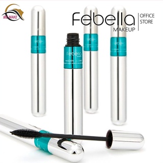 Máscara de cílios 2 em 1 Febella, volume, definição, alongamento, à prova d'água, 4D efeito marcante em Oferta na Shopee