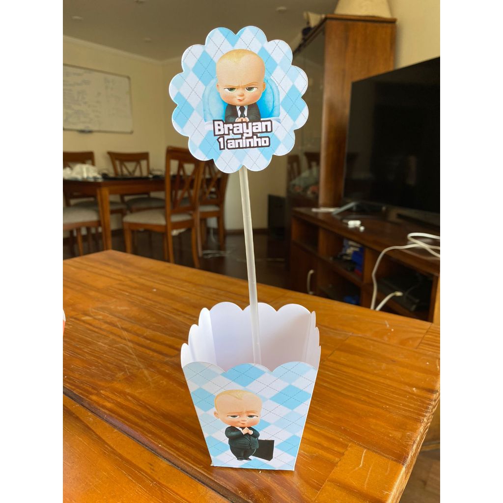 10 Unidades centro de mesa TODOS OS TEMAS! em Oferta na Shopee