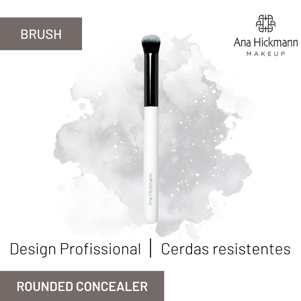 PINCEL ARREDONDADO PARA CORRETIVO ANA HICKMANN VEGANO CONCEALER BRUSH