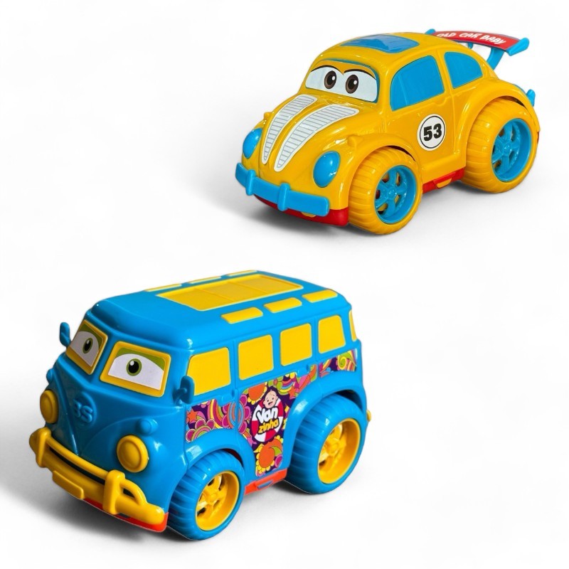 Kit Fusca e Kombi Brinquedo Infantil Colorido - Bs Toys em Oferta na Shopee