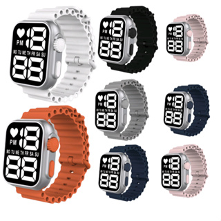 Relógio De Pulso Digital Com LED Relógios Masculinos / Feminino / Unissex / Infantil / Esportivo Mega Oferta em Oferta na Shopee