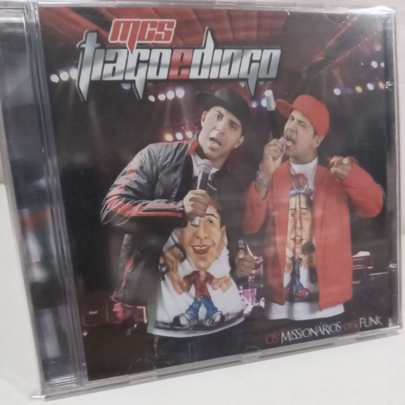 CD MC'S TIAGO & DIOGO -OS MISSIONÁRIOD DO FUNK TIRAGEM AA-3000