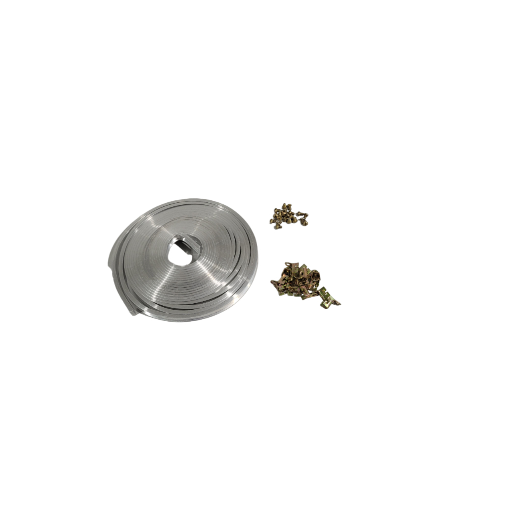 KIT TRILHO 7 MTS + 20 PRESILHAS ALUMINIO PARA CORTINA DE CAMINHÕES MB, VW, SC 112\113 MB SPRINTER, IVECO, FORD em Oferta na Shopee