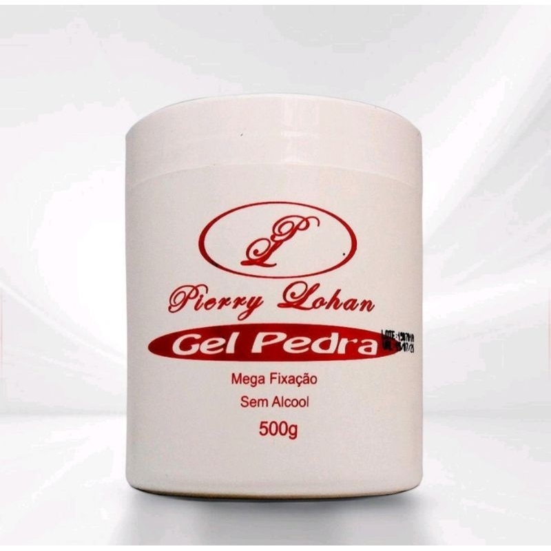 Gel Para Cabelo Pierry Lohan Pedra Kit 6 unidades de 500g cada