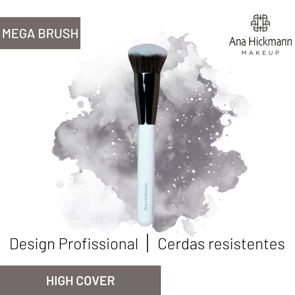 PINCEL DE MAQUIAGEM EXTRA GRANDE MEGA BRUSH VEGANO ANA HICKMANN