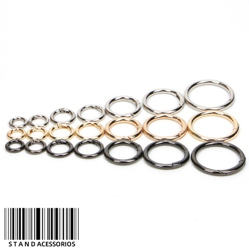 20 Argolas Articuladas Mosquetão Para Bolsas de Crochê e Artesanato em Geral em Oferta na Shopee