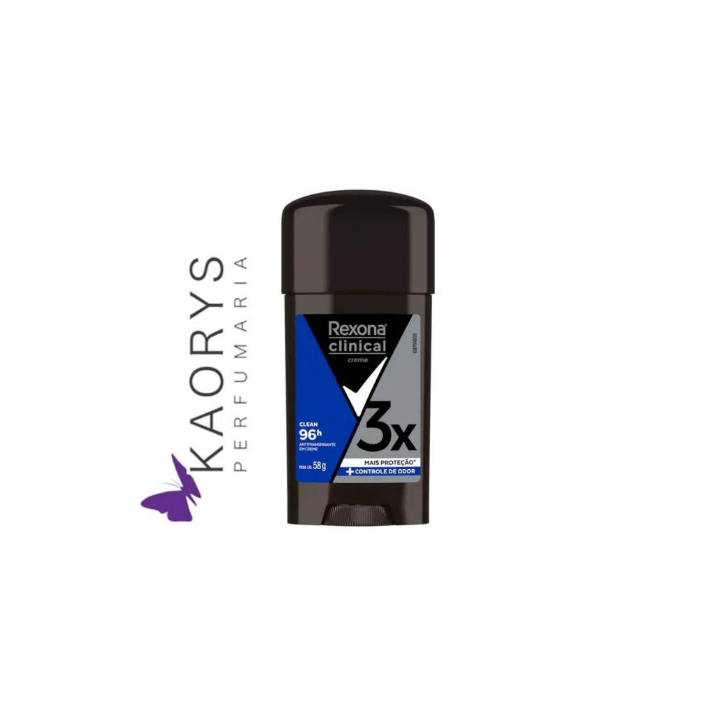 Desodorante Antitranspirante em Creme Rexona Clinical  Masculino 58g