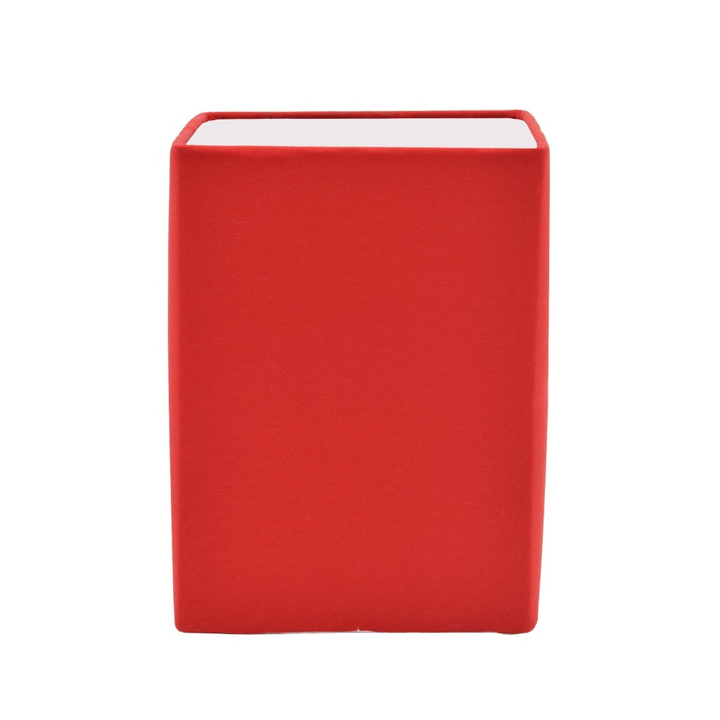 Cupula Quadrada Cod 1370 - 20x20x30- cor vermelho