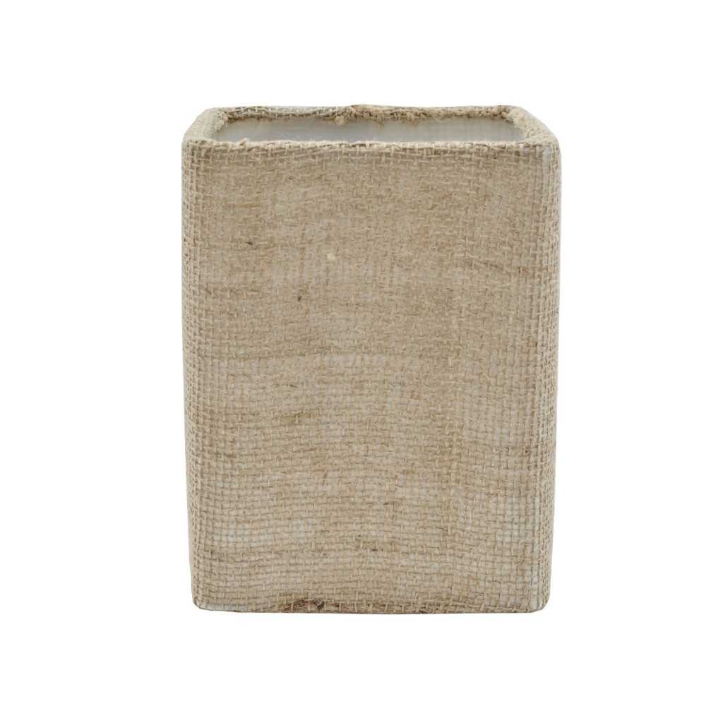 Cupula Quadrada Cod 1370 - 20x20x30- cor juta