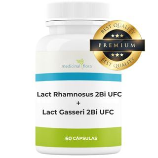 Lactobacillus Rhamnosus 2 Bilhões + Gasseri 2 Bilhões - 60 Cápsulas em Oferta na Shopee