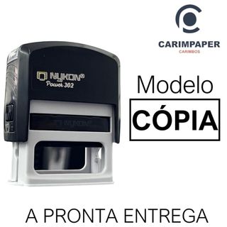 Carimbo Automático - Escrita Cópia