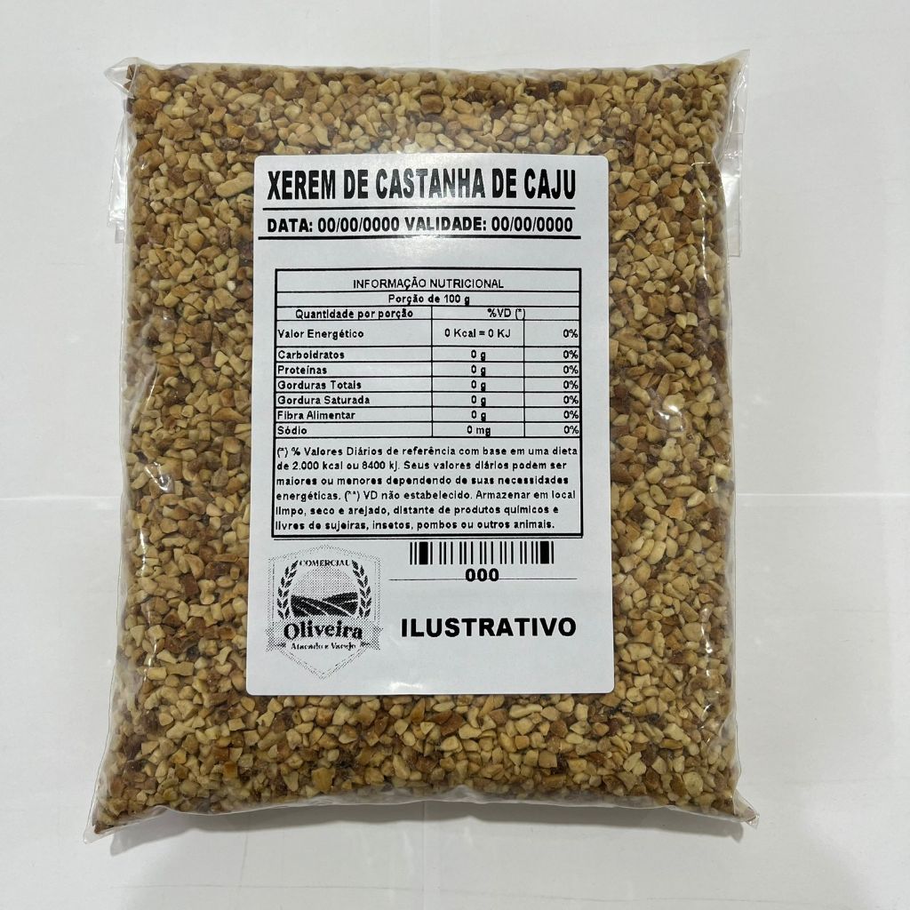 Xerem de Castanha de Caju Torrado 500g